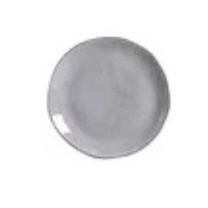 Jogo com 6 Prato Raso Geo Concreto Porto Brasil