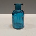 Ver imagem 2 de Vaso Decorativo Enfeite Casa Garrafa Home&co Vidro 10x5x5cm Azul