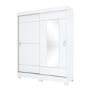 Ver imagem 4 de Guarda Roupa Solteiro 2 Portas 2 Gavetas Amsterdã Briz