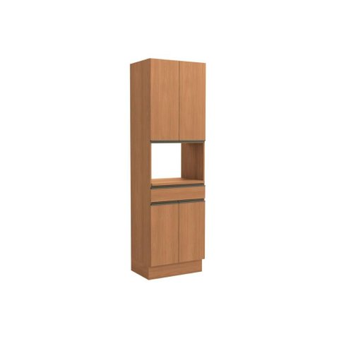 Módulo Cozinha Kappesberg Maxxi G751 C/ 4 Portas 1 Gaveta e 1 Nicho P/ Forno 70cm Canela-kappesberg