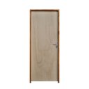 Ver imagem 2 de Porta Lisa Mescla 210x80 Batente 09 cm Fechadura Comum Interna Rodam Abertura Esquerda Marrom