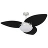 Ventilador De Teto Vidro Fechado Moderno Dunamis 3 Pás 220v Volare - 2