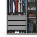 Ver imagem 7 de Guarda Roupa Casal com Efeito Ripado, Espelho e LED 6 Portas 6 Gavetas Inovação 100% MDF