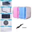Ver imagem 3 de Mini Geladeira 12V Frigobar 2 em 1 Refrigerador e Aquecedor Retro 4 Litros Profissionall