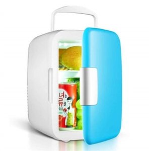 Mini Geladeira 12v Frigobar 2 em 1 Refrigerador e Aquecedor Retro 4 Litros Profissionall
