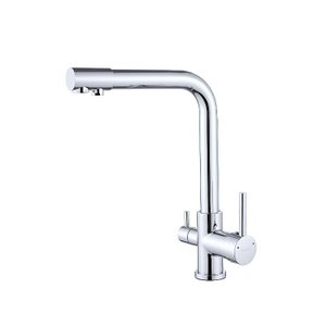 Torneira Monocomando Cromada com Saída para Água Filtrada Cozinha Área Gourmet Inovartte In52