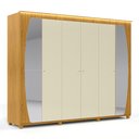 Ver imagem 3 de Guarda Roupa Casal com Espelho e LED 6 Portas 6 Gavetas Inovação 100% MDF