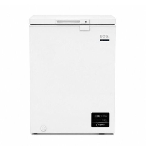 Freezer e Conservador Horizontal Eos EFH101IDX Degelo Manual 110L Max Inverter Branco Bivolt