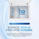 Ver imagem 3 de Freezer e Conservador Horizontal Eos EFH101IDX Degelo Manual 110L Max Inverter Branco Bivolt