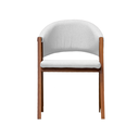 Ver imagem 1 de Cadeira de Jantar Essencial Luxo - Corino Branco