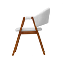 Ver imagem 3 de Cadeira de Jantar Essencial Luxo - Corino Branco