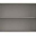 Ver imagem 2 de Aparador Buffet Sala de Jantar 2 Portas Brise Pés Industrial Dourado Naim I03 Grigio - Lyam Decor