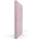 Ver imagem 7 de Cabeceira Cama Box Solteiro 100cm Aura Suede W01 Rosê - Mpozenato