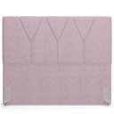 Ver imagem 6 de Cabeceira Cama Box Solteiro 100cm Aura Suede W01 Rosê - Mpozenato