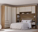 Ver imagem 3 de Guarda Roupa Dormitório Modulado Veneza Casal Queen 1,58 m Canto Luciane M04:Arenas