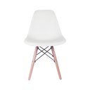 Ver imagem 4 de Kit com 4 Cadeiras Eiffel Branca para Cozinha e Sala de Jantar