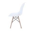 Ver imagem 6 de Kit com 4 Cadeiras Eiffel Branca para Cozinha e Sala de Jantar
