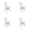 Ver imagem 1 de Kit 4 Cadeiras Eiffel Branca