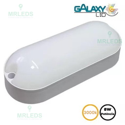 Lâmpada Led Arandela Tartaruga 8w 3000k Bivolt Galaxy - 3