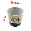 Ver imagem 2 de Kit 4 Mini Vasos de Planta Cachepot Estampados Decorados 11cm