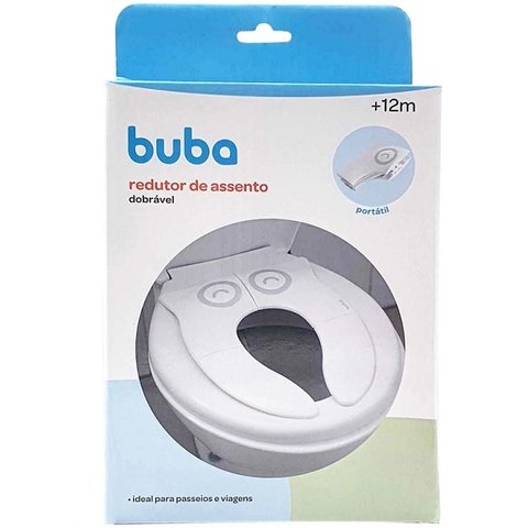 Assento Redutor Dobravel Infantil Vaso Sanitario Banheiro Coruja Buba