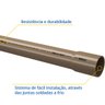 Tubo Pvc Marrom Soldável 50mm 2'' Água 6 Metros Fortlev - 2