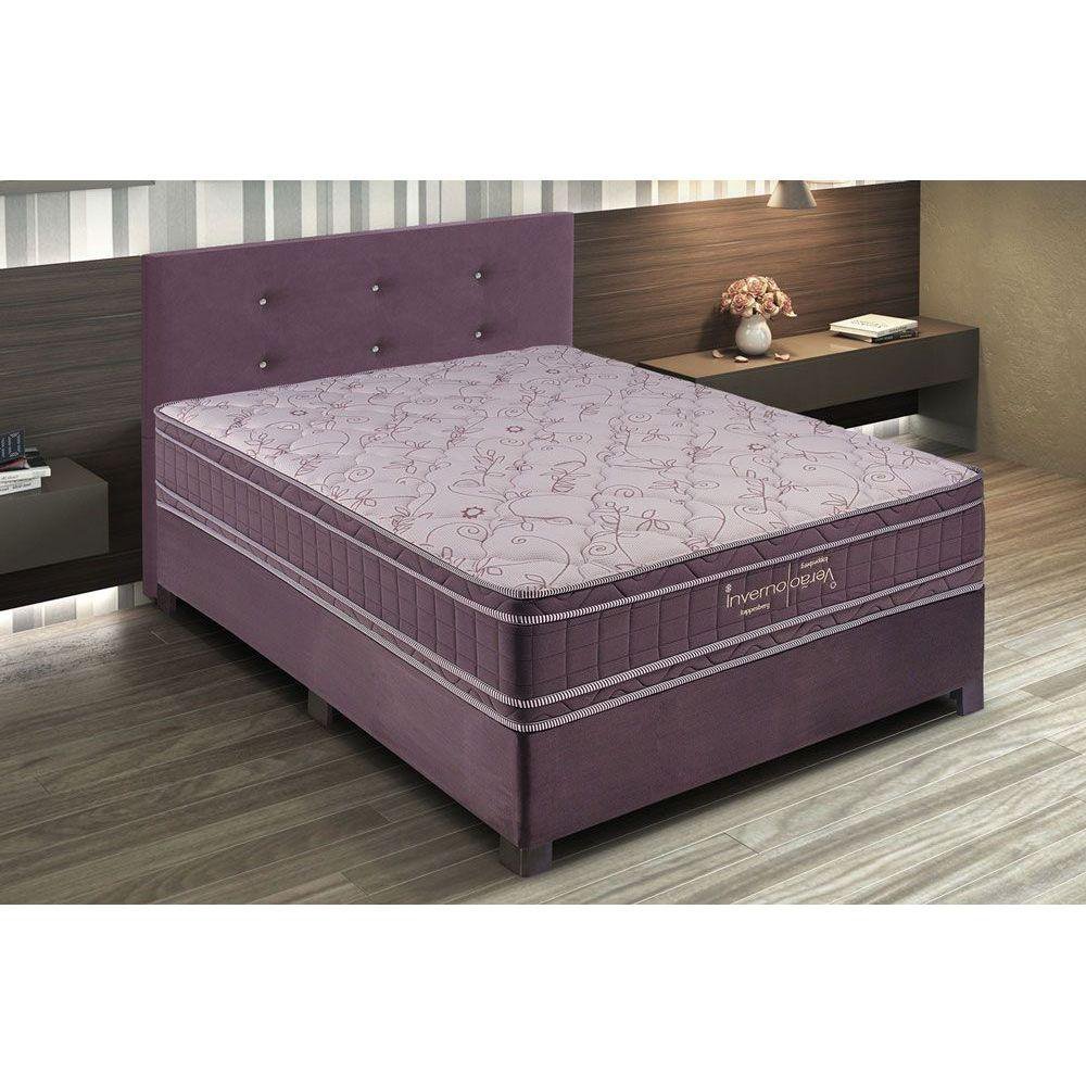 Colchão Queen Kappesberg Molas Ensacadas MasterPocket Inverno Verão Double Face Euro Pillow (158x198x32) - - 5
