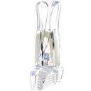 Ver imagem 1 de Presilha para Cabide Prendedor de Roupa Pregador Reforçado Transparente Unitário Ideale