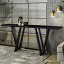 Ver imagem 2 de Aparador Decorativo 180cm Shuri Preto/ébano - Gran Belo