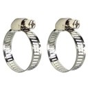 Ver imagem 4 de Abraçadeira Aço Inox Rosca Sem Fim 1" Polegada 16 - 25mm Reforçada | Kaza Inteligente | Kit 04 Un