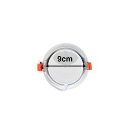 Spot Led Dicróica Embutir Redondo 12w Bivolt:6500k Branca - 4