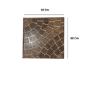 Ver imagem 4 de Tampa Alumínio com Rebaixo Oculta 60 Cm Inspeção / Esgoto / Gordura