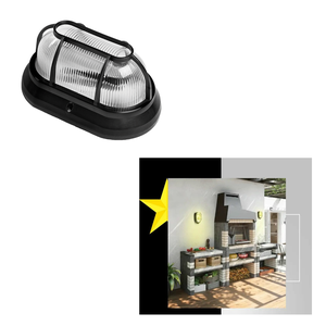 Tartaruga Luminária Lumi Parede Muro Grade Preta Kit 15