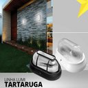 Ver imagem 6 de Tartaruga Luminária Lumi Parede Muro Grade Preta Kit 15