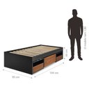 Ver imagem 4 de Cama Solteiro Multifuncional 95x194cm Kassie Cazarara