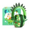 Kit 2 Suportes para Abafadores de Ruído para Autistas - Dinossauro e Unicórnio Coleção Tea e Amor Im - 5