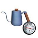 Ver imagem 1 de Chaleira Aço Inox Azul Bico Fino com Termômetro 350ml - Ilc