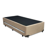 Bicama Solteiro com Cama Auxiliar em Espuma Ortopédica Corino Bege Master Box Design - 1