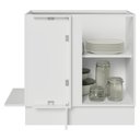 Ver mais imagens de Balcão de Canto Cozinha Glamy 1 Porta MDP 94cm Branco Madesa