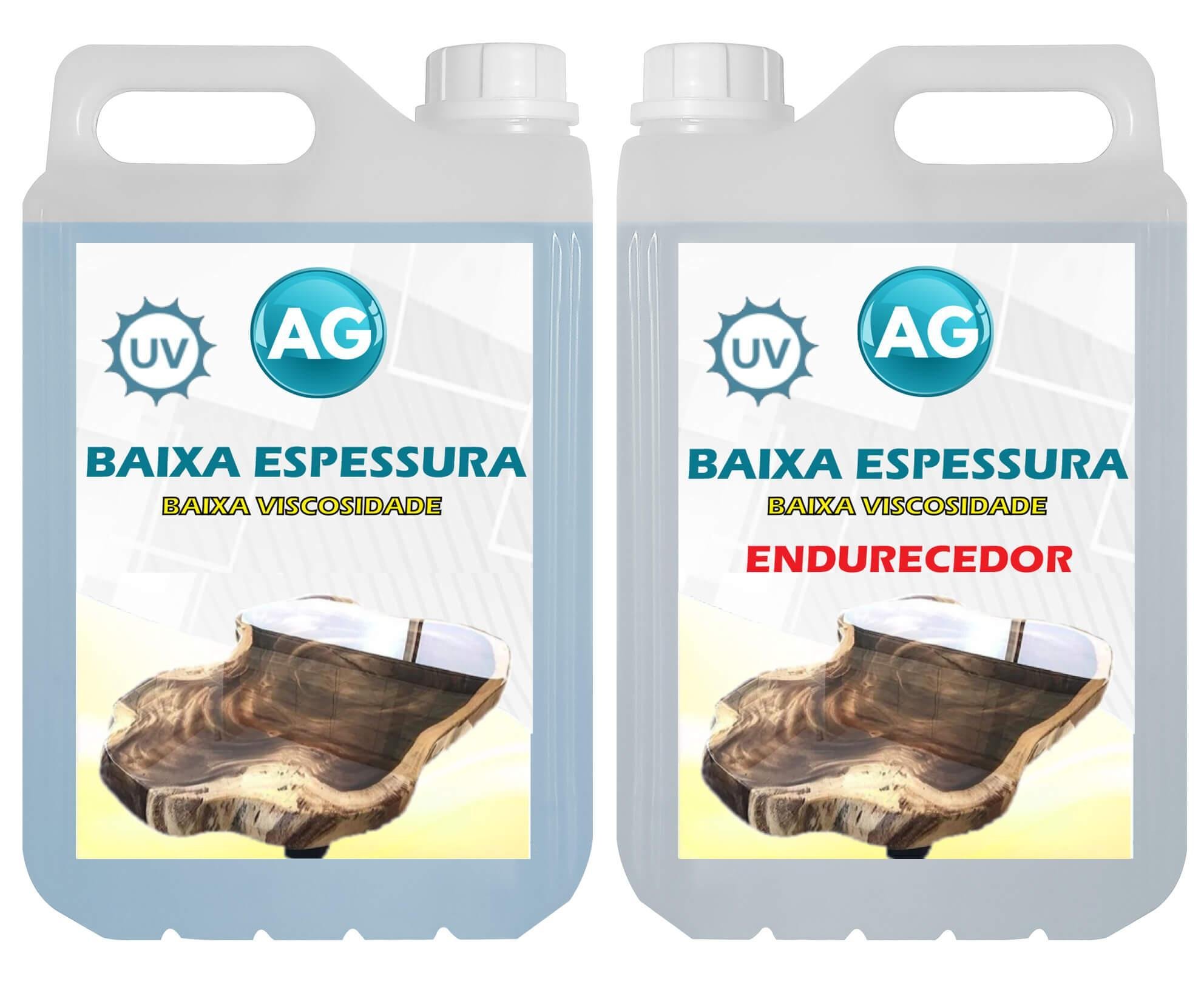 Resina Epoxi Baixa Espessura Baixa Viscosidade Ag 750g