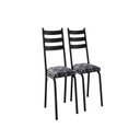 Ver imagem 2 de Kit com 2 Cadeiras Sala de Jantar Cozinha Europa