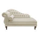 Ver imagem 2 de Recamier Divã Larissa 150cm Direito Suede:bege/liso