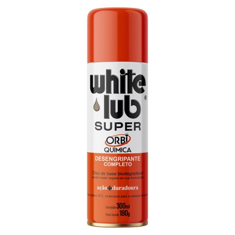 Desengripante White Lub Super Spray 300ml - Orbi Química 146