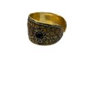 Ver imagem 3 de Bracelete de Mosaico e Metal Dourado