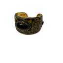 Ver imagem 1 de Bracelete de Mosaico e Metal Dourado
