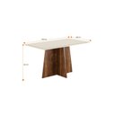 Ver imagem 2 de Conjunto Sala de Jantar Mesa Iza 150x80cm Tampo Vidro/MDP com 6 Cadeiras Vivace 