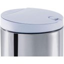 Ver imagem 3 de Lixeira Press Inox com Tampa Branco 4l 17x25cm - Brinox