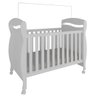 Berço Peroba Junior Americano Branco Vira Mini Cama Infantil - 2