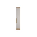 Ver imagem 1 de Módulo de Quarto Solteiro Guarda Roupa C- 1 Porta Rizon-linea Cumaru-fendi