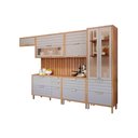 Ver imagem 1 de Cozinha Modulada Mgm Eloise Mgm 8 Peças C8p88 Cinamomo/platina